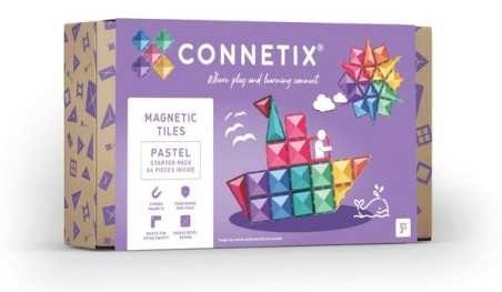 Pack de démarrage Pastel 64 pièces - Connetix